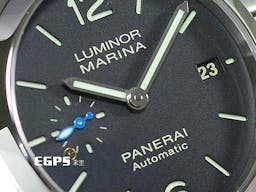 PANERAI 沛納海 Luminor Quarantta PAM1372 PAM01372 黑面 不鏽鋼 三日鍊 <font color=#0000E3>40mm錶徑更加好駕馭</font> <font color=#FF0000> 2024年保單 新式保卡 </font> 自動上鏈 40mm