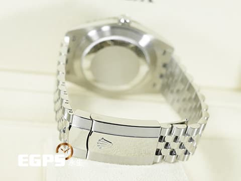 ROLEX 勞力士 DATEJUST 41 蠔式日誌型 126334 不鏽鋼材質 原鑲鑽石時標 黑色面盤&nbsp;&nbsp;2026年保卡 經典三角坑紋錶圈 紀念型（Jubilee）五株錶帶&nbsp;自動上鍊 41mm