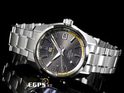 GRAND SEIKO 特級精工 Heritage GRAND SEIKO Hi-beat 36,000 GMT <font color="#05f0f0">亞洲限量款</font> SBGJ253 <font color="#f9e5ae">岩灰色岩手山紋</font><font color="#FF0000"> 2025年 限量600只 台灣公司貨 </font> 自動上鍊 40mm