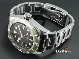 TUDOR 帝舵 Heritage Black Bay Green Manufacture 79230G 綠水鬼 復古 <font color="#FF0000">2023年保卡</font> 潛水錶 <font color="#5B5B00">英國倫敦Harrods百貨特別限定版</font> 自動腕錶 41mm