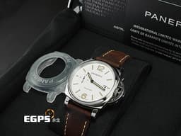 PANERAI 沛納海 LUMINOR DUE PAM1046 小秒針 PAM01046 不鏽鋼材質 <font color="#fdf2c9">白色奶油面盤 沛納海專利護橋</font> 夜光指針 <font color="#FF0000">2021年保單 台灣公司貨</font>&nbsp;自動上鍊 42mm