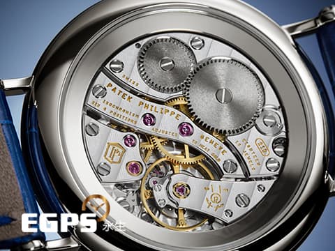 Patek philippe 百達翡麗 PP&nbsp; 複雜功能時計 7121/200G 18K白金材質 原廠鑲嵌132 顆鑽石（1.09 克拉）錶圈 月相顯示 藍色面盤&nbsp;2025年保單 新錶訂價：1,507,000元&nbsp;手動上鍊&nbsp;38mm