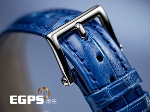 Patek philippe 百達翡麗 PP&nbsp; 複雜功能時計 7121/200G 18K白金材質 原廠鑲嵌132 顆鑽石（1.09 克拉）錶圈 月相顯示 藍色面盤&nbsp;2025年保單 新錶訂價：1,507,000元&nbsp;手動上鍊&nbsp;38mm
