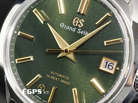 GRAND SEIKO 特級精工 GS 精工 Elegance Collection 節氣系列 SBGH271 Hi-beat 高振頻 錶盤設計源自 二十四節氣「立夏」，春色褪去迎來初夏的日光與清新，象徵夏日溫暖的薰風吹拂蒼翠茂盛的大地，有機紋理化為風的足跡 不鏽鋼 2025年保卡 自動上鍊 40mm