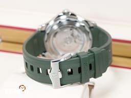 OMEGA 歐米茄 Seamaster 海馬系列 21032422010001 <font color="#008800">綠海馬 綠色面盤、綠色陶瓷錶圈</font> 同軸擒縱 <font color="#FF0000">2025年保單</font> 排氦氣閥 潛水錶 自動上鍊 42mm