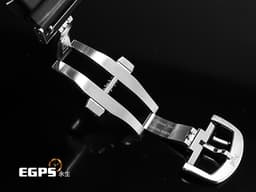 PIAGET 伯爵 Polo Date系列 G0A47014 不鏽鋼材質 <font color="#05f0f0">黑色條紋面盤 鏤空字母「P」紅色尖端秒針</font>&nbsp;<font color="#FF0000">2025年保卡</font>&nbsp;自動上鍊 42mm