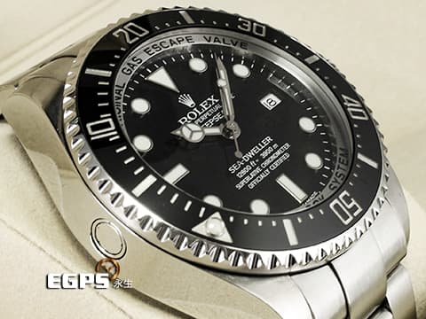 ROLEX 勞力士 DEEPSEA 海使者 116660 深潛3900米 不鏽鋼材質  水鬼王 黑水鬼 Cerachrom黑色陶瓷單向旋轉錶圈  停產款 潛水錶 自動上鍊 44mm