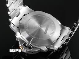 PANERAI 沛納海 Luminor Marina Specchio Blu PAM1316 三日鍊 小秒針 <font color="#0066FF">藍色太陽放射紋三明治面盤</font> PAM01316 不鏽鋼材質 鍊帶款 <font color="#FF0000">2024年保卡</font>&nbsp;自動上鍊 44mm
