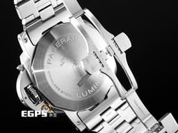 PANERAI 沛納海 Luminor Marina Specchio Blu PAM1316 三日鍊 小秒針 <font color="#0066FF">藍色太陽放射紋三明治面盤</font> PAM01316 不鏽鋼材質 鍊帶款 <font color="#FF0000">2024年保卡</font>&nbsp;自動上鍊 44mm