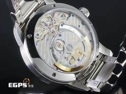 GLASHUTTE ORIGINAL 格拉蘇蒂 Pano MaticLunar 1-90-02-42-32-71 不鏽鋼材質 偏心月相 德式經典大日期窗 <font color="#FF0000"> 2022保單 商務菁英 低調穩重的選擇 </font> 透明錶背 自動上鍊 40mm
