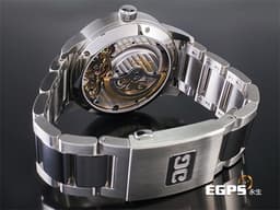 GLASHUTTE ORIGINAL 格拉蘇蒂 Pano MaticLunar 1-90-02-42-32-71 不鏽鋼材質 偏心月相 德式經典大日期窗 <font color="#FF0000"> 2022保單 商務菁英 低調穩重的選擇 </font> 透明錶背 自動上鍊 40mm