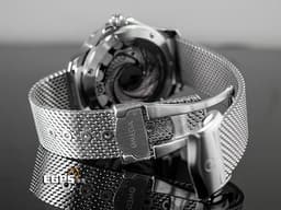 OMEGA 歐米茄 Seamaster 300 海馬系列 21030422003002 米蘭鍊帶款 不鏽鋼材質<font color="#4169e1">&nbsp;007紀念版 詹姆斯龐德60週年 藍色波浪紋面盤 透明底蓋印有電影開場時的旋轉花紋</font>&nbsp;同軸擒縱 <font color="#FF0000">2025年保卡 台灣公司貨 </font>排氦氣閥 自動上鍊 42mm