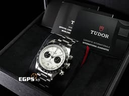 TUDOR 帝舵 Heritage Black Bay Chrono 79360N 碧灣 計時碼錶 <font color=#FF0000>2023年保卡、最熱門、最搶手的白熊貓面盤，MT5813自製機芯</font> 自動上鍊 41mm