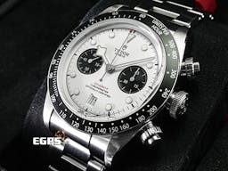TUDOR 帝舵 Heritage Black Bay Chrono 79360N 碧灣 計時碼錶 <font color="#FF0000">2025年保卡、最熱門、最搶手的白熊貓面盤，MT5813自製機芯</font> 自動上鍊 41mm