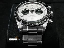 TUDOR 帝舵 Heritage Black Bay Chrono 79360N 碧灣 計時碼錶 <font color="#FF0000">2025年保卡、最熱門、最搶手的白熊貓面盤，MT5813自製機芯</font> 自動上鍊 41mm