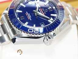 OMEGA 歐米茄 Seamaster Planet Ocean 600 海馬 21530442103001 <font color="#4169e1">藍色陶瓷錶圈、面盤</font> 同軸擒縱 <font color="#FF0000">2023年保單</font> 排氦氣閥 潛水錶 自動上鍊 43.5mm