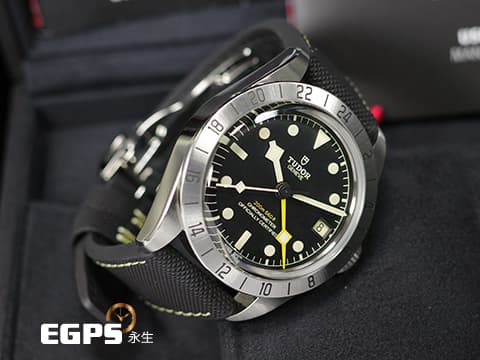 TUDOR 帝舵 Black Bay Pro 79470 碧灣 GMT 兩地時間 M79470 不鏽鋼 復古 雪花針 皮膠合成帶款 2026年保單 MT5652自製機芯 潛水錶 自動上鍊 39mm