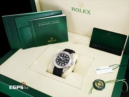 ROLEX 勞力士 Yacht-Master 遊艇名仕型 226679TBR 黑色面盤<font color="#FFFF33"> 勞力士停產隱藏版</font> <font color="#FF0000"><font color="#00D6D6"> 18K白金材質 原廠鑲嵌鑽石錶圈&nbsp;</font>2023年保卡&nbsp;<font color="#FFFF33">大顆的頂級遊艇</font> </font> 42mm