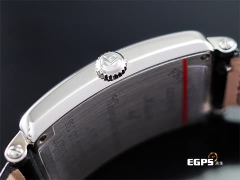 Franck Muller 法蘭穆勒 Color Dreams 952QZ COL 不鏽鋼材質 白色貝母面盤 彩色藝術數字時標 原廠黑色鱷魚皮錶帶 石英機芯 26x44 mm