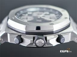 Audemars Piguet AP錶 愛彼 Royal Oak Offshore 皇家橡樹離岸型 飛返計時碼錶 26238TI.OO.A056CA.01 鈦金屬材質 <font color="#019858"> 綠色面盤 軍綠色款</font>&nbsp;<font color="#FF0000">2023年保單 新式</font><font color="#ff0000">快</font><font color="#FF0000">拆錶帶 </font>自動上鏈 42mm