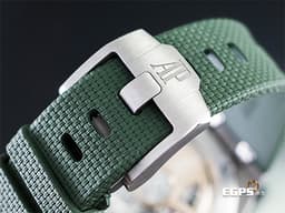 Audemars Piguet AP錶 愛彼 Royal Oak Offshore 皇家橡樹離岸型 飛返計時碼錶 26238TI.OO.A056CA.01 鈦金屬材質 <font color="#019858"> 綠色面盤 軍綠色款</font>&nbsp;<font color="#FF0000">2023年保單 新式</font><font color="#ff0000">快</font><font color="#FF0000">拆錶帶 </font>自動上鏈 42mm