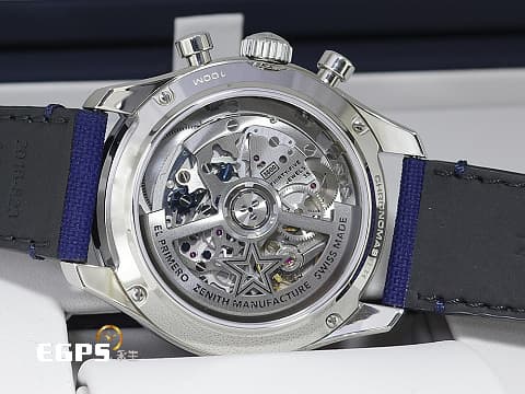 ZENITH 真力時 El Primero 系列 CHRONOMASTER SPORT  經典三色白熊貓錶盤 Chronomaster Sport 黑色陶瓷錶圈 03.3100.3600/69.C823 高振頻 1/10秒計時碼表&nbsp;2023年保卡&nbsp;自動上鍊 41mm