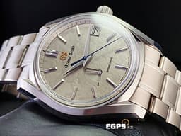 GRAND SEIKO 特級精工 精工 Heritage Collection 系列 62GS TAISETSU SBGA415G 冬天的深雪 高密度鈦合金材質 <font color="#FF0000">2026年保單 由「信州時之匠工房」職人組裝<font color="#BEBEBE"> 錶盤源自二十四節氣中的「大雪」，淺灰色錶盤宛如白雪覆蓋，大地蒼茫的深雪景象，此時悄然靜謐 </font></font>自動上鍊&nbsp;40mm