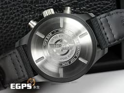 IWC 萬國 Pilot`s Chronograph 飛行員系列 IW389101 計時碼表 星期日期顯示<font color="#33CCFF">「Top Gun」海軍空戰部隊</font> 黑陶瓷錶殼 <font color="#FF0000">2025年保單</font> 自動上鏈 44.5 mm