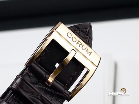 CORUM 崑崙 Golden Bridge Dragon &amp; Phoenix 金橋 龍鳳呈祥  B113/02615 玫瑰金材質  心想事成，好運龍總來 新錶參考訂價：3,940,000元  手上鍊機芯 51x34mm