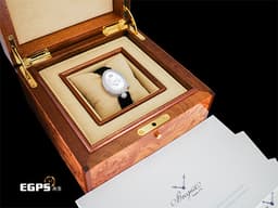 BREGUET 寶璣 Reine de Naples 那不勒斯 8928 皇后鑽錶 18K白金材質 貝殼面盤 自動上鍊 原鑲鑽錶 25x33mm