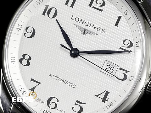 LONGINES 浪琴 Master Collection 名匠 巨擘系列 L28934786 經典白色麥穗紋面盤 大三針&nbsp;自動上鍊 42mm