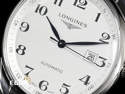 LONGINES 浪琴 Master Collection 名匠 巨擘系列 L28934786 <font color="#faf0e6">經典白色麥穗紋面盤</font> 大三針&nbsp;自動上鍊 42mm