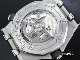 Audemars Piguet 愛彼 AP錶 Royal Oak Offshore Diver 皇家橡樹 離岸型 15720ST.OO.A027CA.01 潛水錶 ROO&nbsp;<font color="#244ecc">藍色超大型格紋面盤</font><font color="#0000C6">&nbsp;</font>不鏽鋼 大三針&nbsp;<font color="#ff0000">新款4308機芯&nbsp;易換錶帶系統、附原廠黑色膠帶&nbsp;2021年保單 </font>自動上鍊 42mm