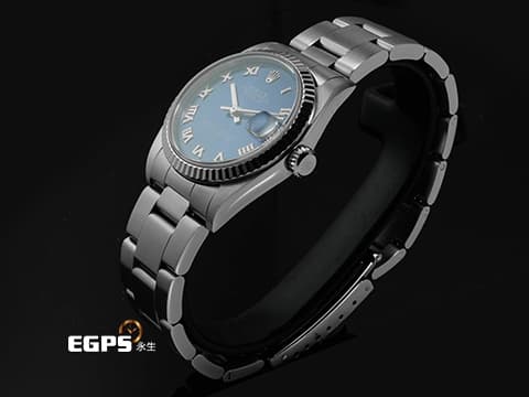 ROLEX 勞力士 Oyster Perpetual Datejust 31 78274 不鏽鋼材質 藍色面盤 羅馬數字時標&nbsp;自動上鍊 31mm