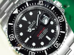 ROLEX 勞力士 Sea-Dweller 蠔式 海使者 <font color="#fafa01">50週年款</font> 126600 <font color="#ff0000">單紅 MK2 皇冠面盤</font> 不鏽鋼 陶瓷圈 排氦氣閥 <font color="#05f0f0">2019年保單</font> 潛水錶 自動上鏈 43mm