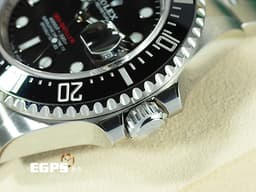 ROLEX 勞力士 Sea-Dweller 蠔式 海使者 <font color="#fafa01">50週年款</font> 126600 <font color="#ff0000">單紅 MK2 皇冠面盤</font> 不鏽鋼 陶瓷圈 排氦氣閥 <font color="#05f0f0">2019年保單</font> 潛水錶 自動上鏈 43mm