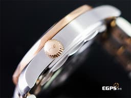 OMEGA 歐米茄 Seamaster 海馬 潛水300米系列 21020422001001 <font color="#FFFFFF">陶瓷波浪紋黑色面盤、玫瑰金黑色單向旋轉陶瓷錶圈 </font> 同軸擒縱 <font color="#FF0000">玫瑰金半金 鍊帶款 2022年保單 </font> 自動上鍊 42mm