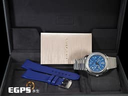 BVLGARI 寶格麗 Octo Roma Chronograph 不鏽鋼 八角形 103829 計時碼錶 <font color="#2828FF">新款 藍色巴黎釘紋錶盤 快拆式錶帶 另附原廠橡膠錶帶組 </font> <font color="#FF0000">2025年保單</font> 自動上鍊 42mm