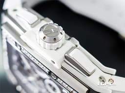 Hublot 宇舶 SPIRIT OF BIG BANG 大爆炸 642.NE.2010.RW.1204&nbsp;<font color="#05f0f0">極致輕薄鈦金屬材質 白色鏤空面盤~ 原廠鑲嵌48顆鑽石錶圈&nbsp;</font><font color="#ff0000">2022年電子保單</font>&nbsp;自動上鍊 42mm