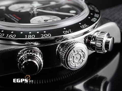 TUDOR 帝舵 Heritage Black Bay Chrono 79360 碧灣 M79360N-0007 計時碼錶 黑色織紋錶帶 2023年保單、熱門搶手黑熊貓面盤，MT5813自製機芯 自動上鍊 41mm