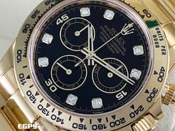 ROLEX 勞力士 Daytona 116508 宇宙計時型 迪通拿 黃K金  <font color="#FF0000">2021保單 黑色八鑽面盤 </font> 計時碼錶 賽車錶 自動上鍊 40mm
