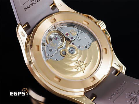 PATEK PHILIPPE 百達翡麗 PP錶 Aquanaut Luce 海底探險家 5268 無敵少見!!原鑲鑽石裱框!! 圓潤八角形錶圈 5268/200R-010貴婦名媛首選~ 超少見優雅【巧克力格紋盤】 灰褐色面盤 18K玫瑰金材質  2025年保單 自動上鍊 38.8mm