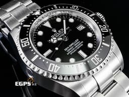 ROLEX 勞力士 Sea-Dweller Deepsea 蠔式 海使者 深海 136660 <font color=#ffffff>黑鬼王 水鬼王</font> 不鏽鋼 陶瓷錶圈 排氦氣閥 <font color=#FF0000>2024年保卡</font> 潛水錶 自動上鍊 44mm