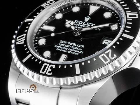 ROLEX 勞力士 Sea-Dweller Deepsea 蠔式 海使者 深海 136660 黑鬼王 水鬼王 不鏽鋼 陶瓷錶圈 排氦氣閥 2024年保卡 潛水錶 自動上鍊 44mm