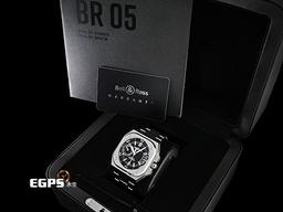 BELL&ROSS 柏萊士 BR-X5 Black Steel 三日鍊 動能顯示 BRX5R-BL-ST/SST 不鏽鋼 <font color=#FF0000>最新BR-Cal.323機芯 2024年保單</font> 自動上鍊 41mm