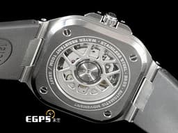Bell &amp; Ross 柏萊士 Urban系列 BR-05 Black Steel 不鏽鋼 橡膠錶帶 BR05A-BL-ST/SRB 大三針&nbsp;<font color="#FF0000">2026年保卡</font> 自動上鍊 40mm