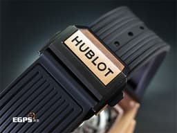 HUBLOT 宇舶 Spirit of Big Bang 大爆炸 靈魂系列 642.OX.0180.RX 玫瑰金 計時碼錶 酒桶型  鏤空面盤 <font color="#FF0000"> 2025年保單，全鏤空 玫瑰金 </font> 自動上鍊 42mm