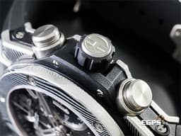 Hublot 宇舶 Big Bang Unico Gourmet 大爆炸 441.DS.1170.NR.GASS <font color="#DDDDDD">大馬士革鋼材質 鏤空面盤</font> 三日鍊 飛返 計時碼表 <font color="#FF0000">2022年保單 限量200只</font> 自動上鍊 42mm