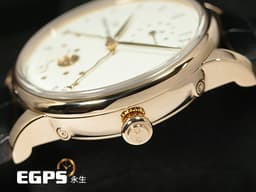 JAQUET DROZ 雅克德羅 JD錶 Astrale 星辰系列 Quantième Perpétuel J030533201 <font color=#ffff00> 雙逆跳 萬年曆 月相盈虧 玫瑰金 大明火琺瑯錶盤 </font> <font color=#FF0000>2022保單</font> 自動上鍊 43mm