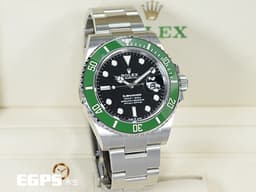 ROLEX 勞力士 Submariner 潛航者 126610LV <font color=#00DD00>最新款 綠水鬼 MK2 淺綠色陶瓷錶圈</font> <font color=#FFFFFF>黑色面盤</font> 126610 LV 不鏽鋼 <font color=#FF0000>~星巴克～ 2024年新式綠卡 僅試戴極新品</font> 潛水錶 自動上鍊 41mm